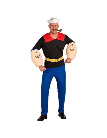 Muscly Sailor Costume Size L | Adult Costumes The Carnival King