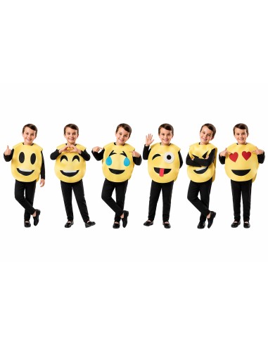 Laughing Face Costume 8/10 Years - high quality, ideal for carnival, themed parties, and special events