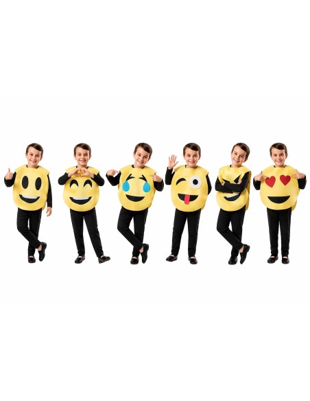 Laughing Face Costume 8/10 Years - high quality, ideal for carnival, themed parties, and special events