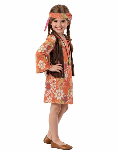 Hippie Woman Costume | Children's Costumes at El Rey del Carnaval