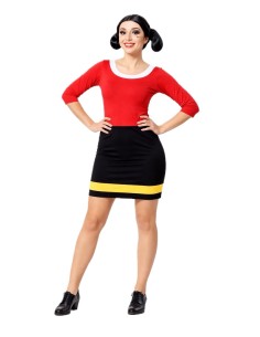 Disfraz Mujer Marino Forzudo Talla M - de alta calidad, ideal para carnaval, fiestas temáticas y eventos especiales 2