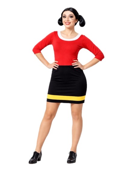Woman Sailor Strongman Costume Size M | Adult Costumes The King of Carnaval