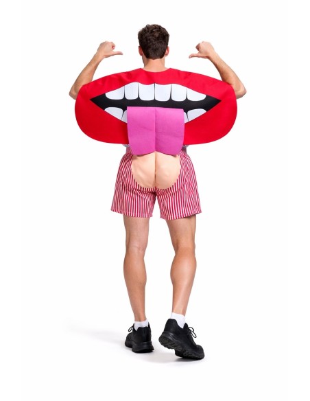 Disfraz Lameculos de alta calidad, ideal para carnaval, fiestas temáticas y eventos especiales.