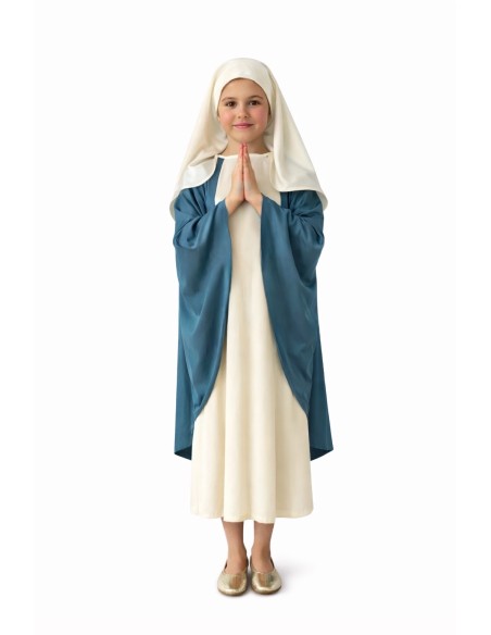 Disfraz Virgen- de alta calidad, ideal para carnaval, fiestas temáticas y eventos especiales