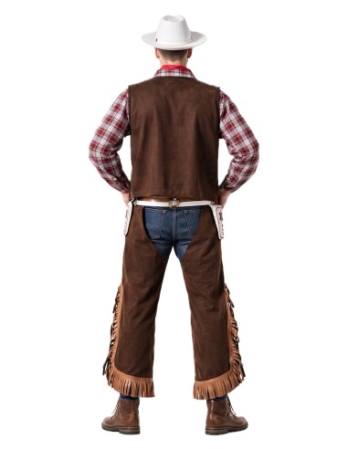 Cowboy Kostüm Größe L | Erwachsene kostumiert der König des Karnevals
