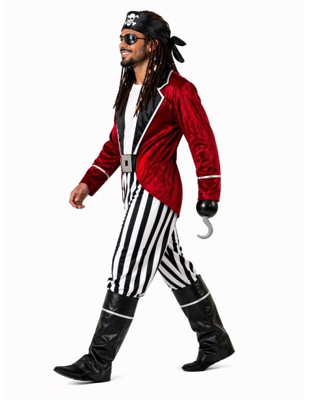 Costume de Pirate Taille L | Costumes pour Adultes Le Roi du Carnaval