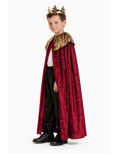 King Gaspar Cape, Prince or Page 8/10 Years Old | Children's Costumes The King of Carnival