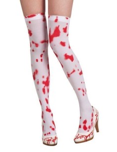Bloody stockings - high quality, ideal for carnival, themed parties, and special events