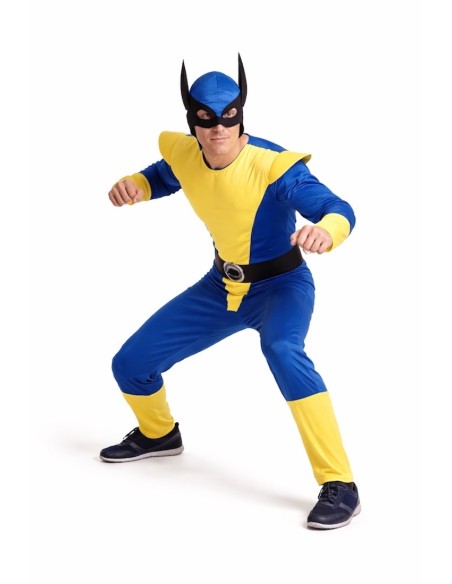 Yellow Wolf Costume Size L | Adult Costumes The Carnival King