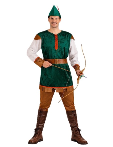 Robin Archer Costume Size L - high quality, ideal for carnival, themed parties, and special events