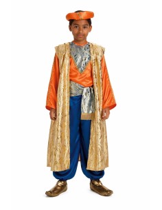 Disfraz Rey Baltasar Lujo - de alta calidad, ideal para carnaval, fiestas temáticas y eventos especiales