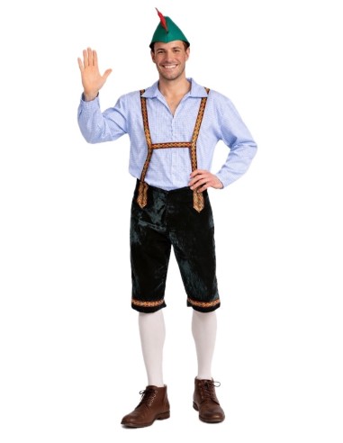 Tyrolean Costume Size L - high quality, ideal for carnival, themed parties, and special events