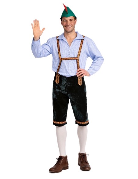 Tyrolean Costume Size L - high quality, ideal for carnival, themed parties, and special events