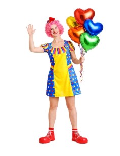 Disfraz Payasa Talla M - de alta calidad, ideal para carnaval, fiestas temáticas y eventos especiales 2