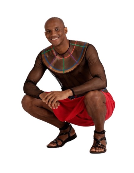Disfraz Massai Hombre Talla L | Disfraces Adultos El Rey del Carnaval