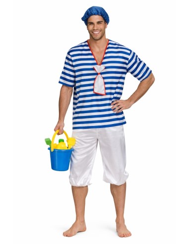 Men’s 1920s Swimmer Costume T - high quality, ideal for Carnival, themed parties, and special events