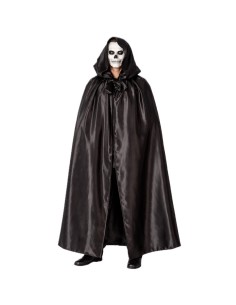 Capa Negra Talla L - de alta calidad, ideal para carnaval, fiestas temáticas y eventos especiales
