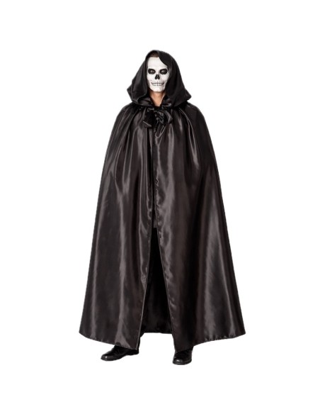 Cape noire taille L - de haute qualité, idéale pour le carnaval, les fêtes à thème et les événements spéciaux