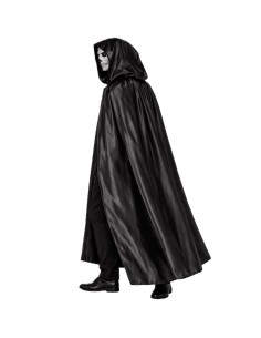 Capa Negra Talla L - de alta calidad, ideal para carnaval, fiestas temáticas y eventos especiales 2