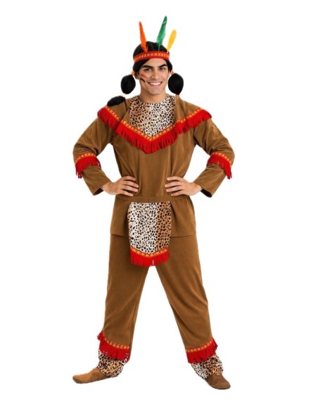 Disfraz Indio Talla L - de alta calidad, ideal para carnaval, fiestas temáticas y eventos especiales