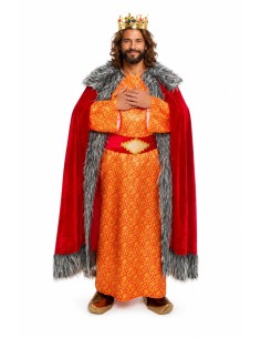 Disfraz Rey Melchor Pelo Gris Talla L Nuevo - de alta calidad, ideal para carnaval, fiestas temáticas y eventos especiales 2