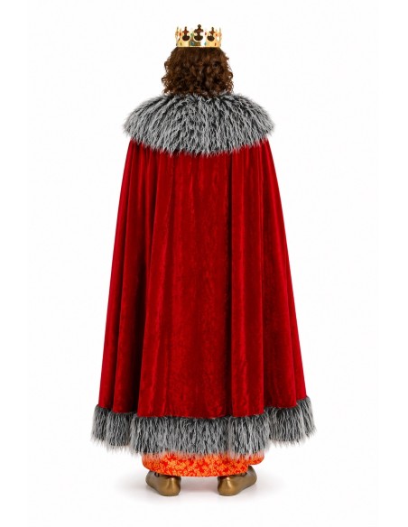 Disfraz Rey Melchor Pelo Gris Talla L Nuevo | Disfraces Adultos El Rey del Carnaval
