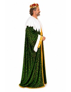 Disfraz Rey Gaspar de alta calidad, ideal para carnaval, fiestas temáticas y eventos especiales. 2