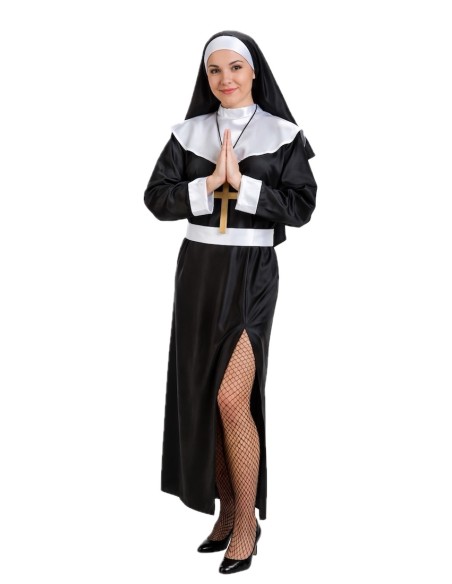 Nun Costume Size M - high quality, ideal for carnival, themed parties, and special events