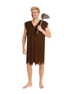 Disfraz Troglodita Talla L - de alta calidad, ideal para carnaval, fiestas temáticas y eventos especiales