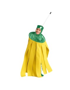 Wischmopp-Kostüm Größe L – hochwertige Qualität, ideal für Karneval, Mottopartys und besondere Veranstaltungen 2