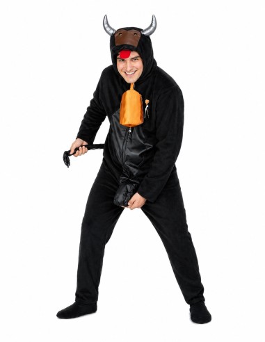 Bull Costume Size L - high quality, ideal for carnival, themed parties, and special events