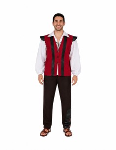 Disfraz Mesonero Talla L - de alta calidad, ideal para carnaval, fiestas temáticas y eventos especiales