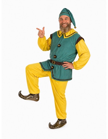 Disfraz Enanito Talla L - de alta calidad, ideal para carnaval, fiestas temáticas y eventos especiales
