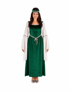 Disfraz Medieval Verde Talla M - de alta calidad, ideal para carnaval, fiestas temáticas y eventos especiales