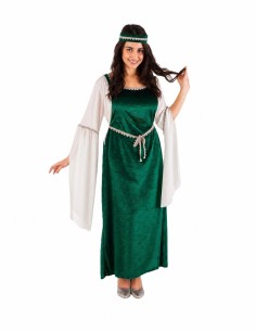 Disfraz Medieval Verde Talla M - de alta calidad, ideal para carnaval, fiestas temáticas y eventos especiales 2