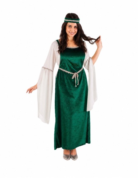 Medieval Green Costume Size M | Adult Costumes The King of Carnival
