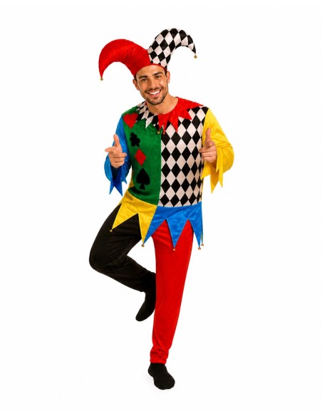 Poker Costume Size L - high quality, ideal for carnival, themed parties, and special events
