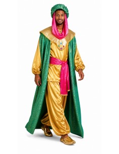 Disfraz Rey Baltasar Talla L - de alta calidad, ideal para carnaval, fiestas temáticas y eventos especiales 2