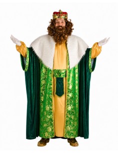 Disfraz Rey Gaspar Talla L - de alta calidad, ideal para carnaval, fiestas temáticas y eventos especiales
