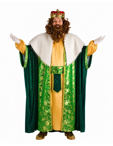 Disfraz Rey Gaspar Talla L - de alta calidad, ideal para carnaval, fiestas temáticas y eventos especiales