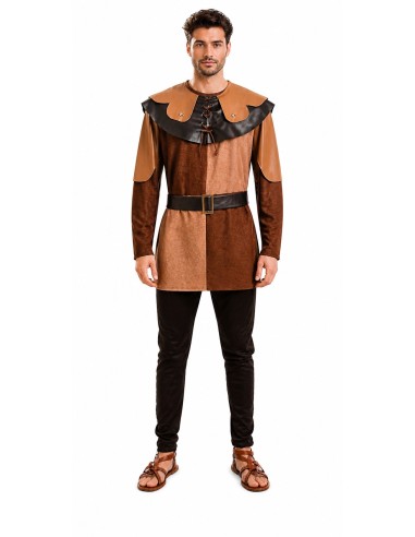 Disfraz Medieval Marrón Talla L - de alta calidad, ideal para carnaval, fiestas temáticas y eventos especiales