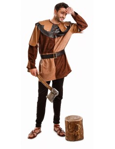 Disfraz Medieval Marrón Talla L - de alta calidad, ideal para carnaval, fiestas temáticas y eventos especiales 2