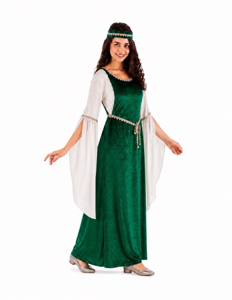 Medieval Green Costume Size M | Adult Costumes The King of Carnival
