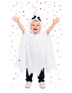 Disfraz de fantasma de alta calidad, ideal para carnaval, fiestas temáticas y eventos especiales.