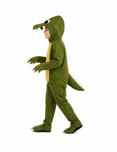 Krokodil Dinosaurier Kostüm - von hoher Qualität, ideal für Karneval, Themenpartys und besondere Veranstaltungen. 2