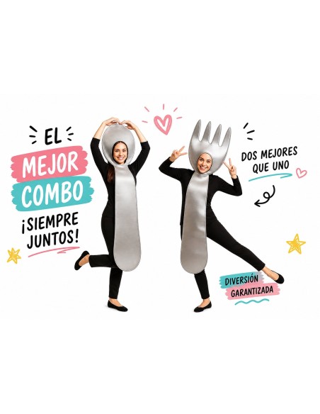 Disfraz Tenedor Talla L | Disfraces Adultos El Rey del Carnaval