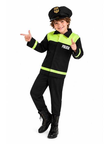 Police Costume for Boys | Children's Costumes The King of Carnival