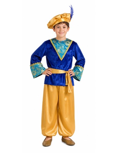 Disfraz Paje Melchor - de alta calidad, ideal para carnaval, fiestas temáticas y eventos especiales