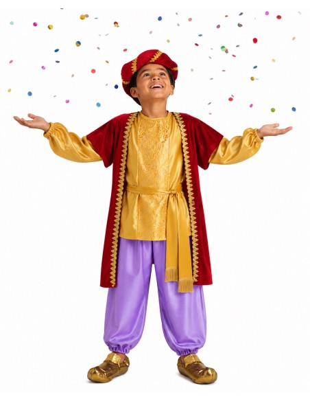 Disfraz Paje Baltasar Lujo | Disfraces Infantiles El Rey del Carnaval