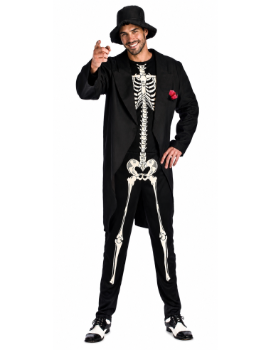 Disfraz Muerte Talla L - de alta calidad, ideal para carnaval, fiestas temáticas y eventos especiales